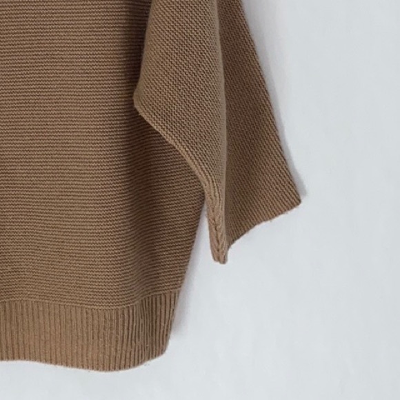 The Reset R Label Funnel Neck Sweater in Toffee - Picture 6 of 10